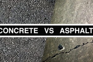 Asphalt vs Concrete Pavement,