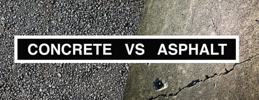 Asphalt vs Concrete Pavement,